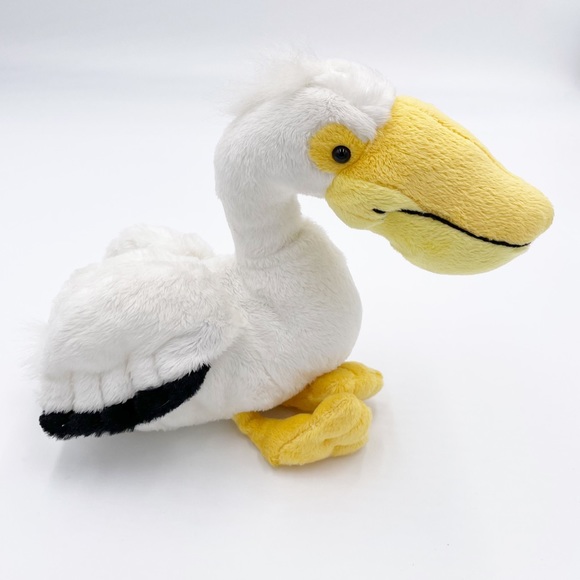 GANZ Webkinz HM211 White Pelican Bird Plush Stuffed Animal NO CODE - Picture 3 of 8